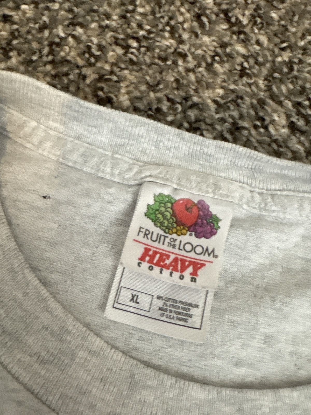 Fruit Of The Loom 90s Fruit of the Loom Cattle Tee Size US XL / EU 56 / 4 - 3 Thumbnail