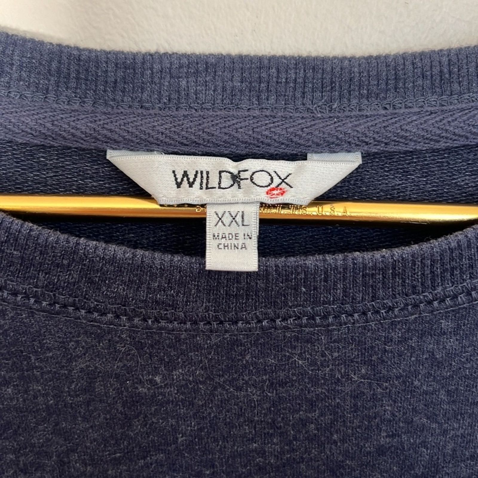 Wildfox Wildfox Social Embroidered Sweatshirt Size 3XL / US 20-22 - 5 Thumbnail