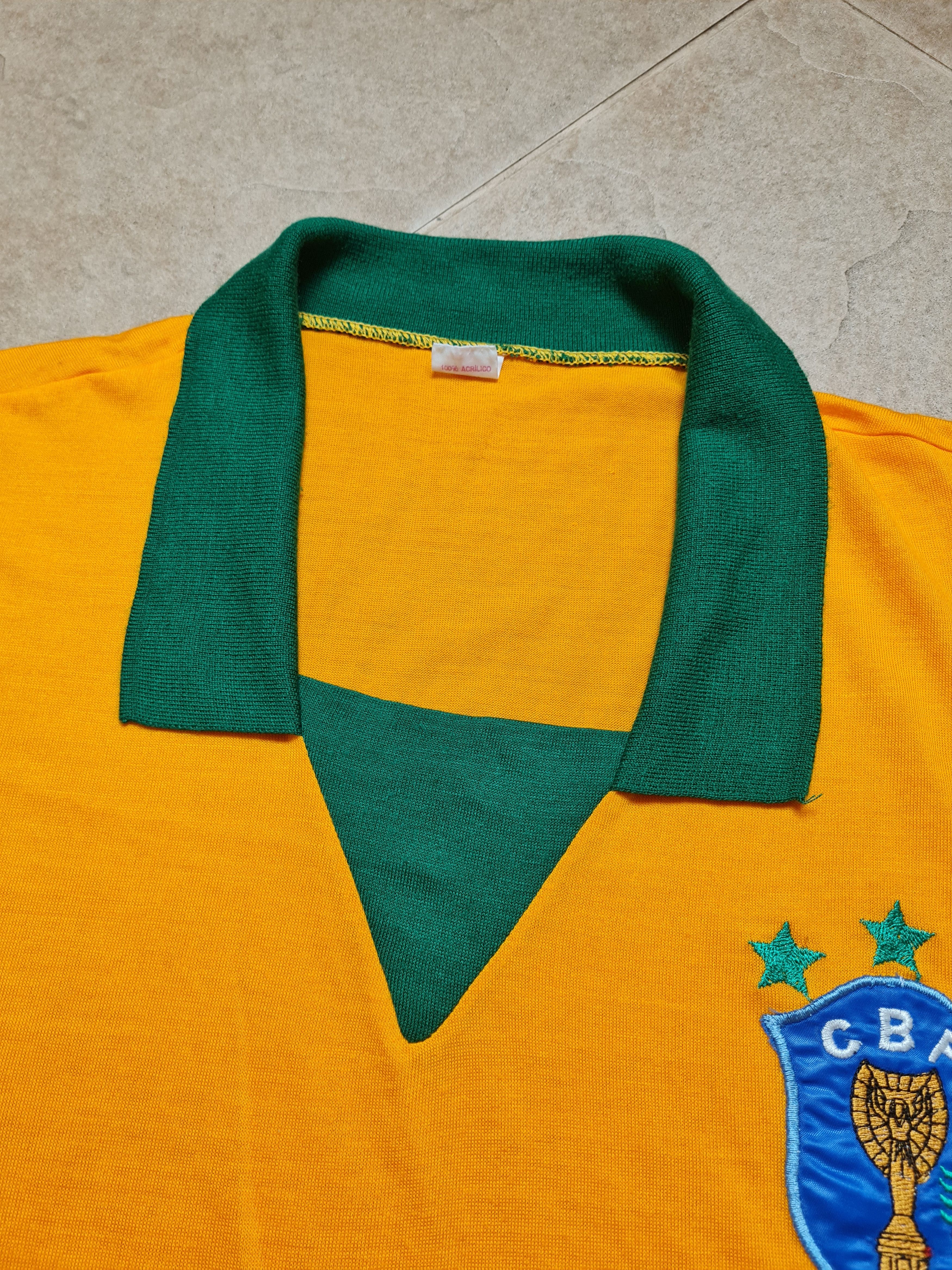 Other Jersey Tapajos Brazil Campea 1986 replica soccer shirt Size US XL / EU 56 / 4 - 17 Thumbnail