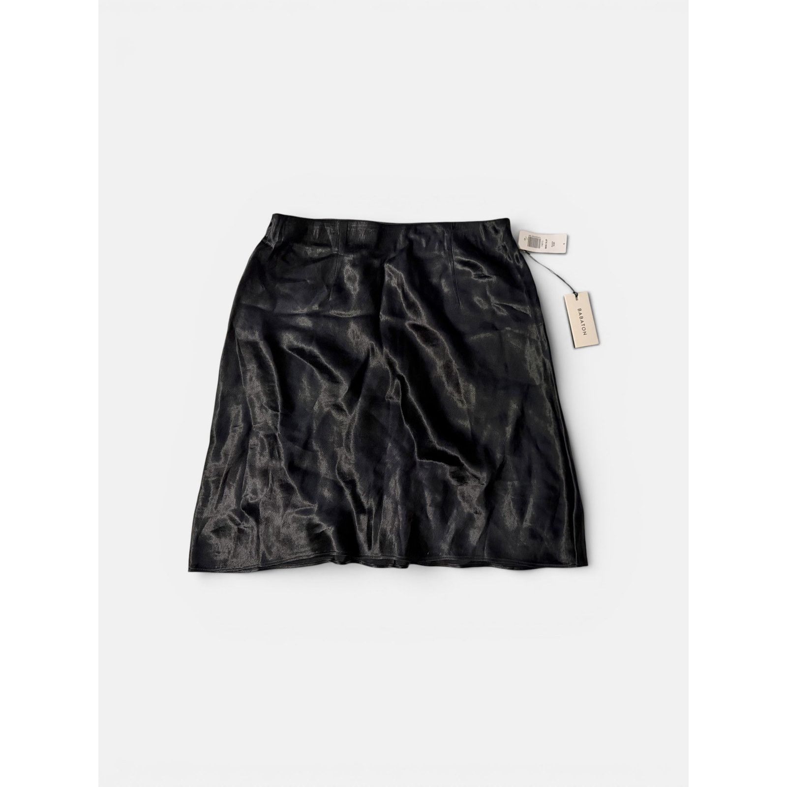 Aritzia NWT Aritzia Babaton Mini Slip Japanese Satin Skirt size 6 Size 28" / US 6 / IT 42 - 3 Thumbnail