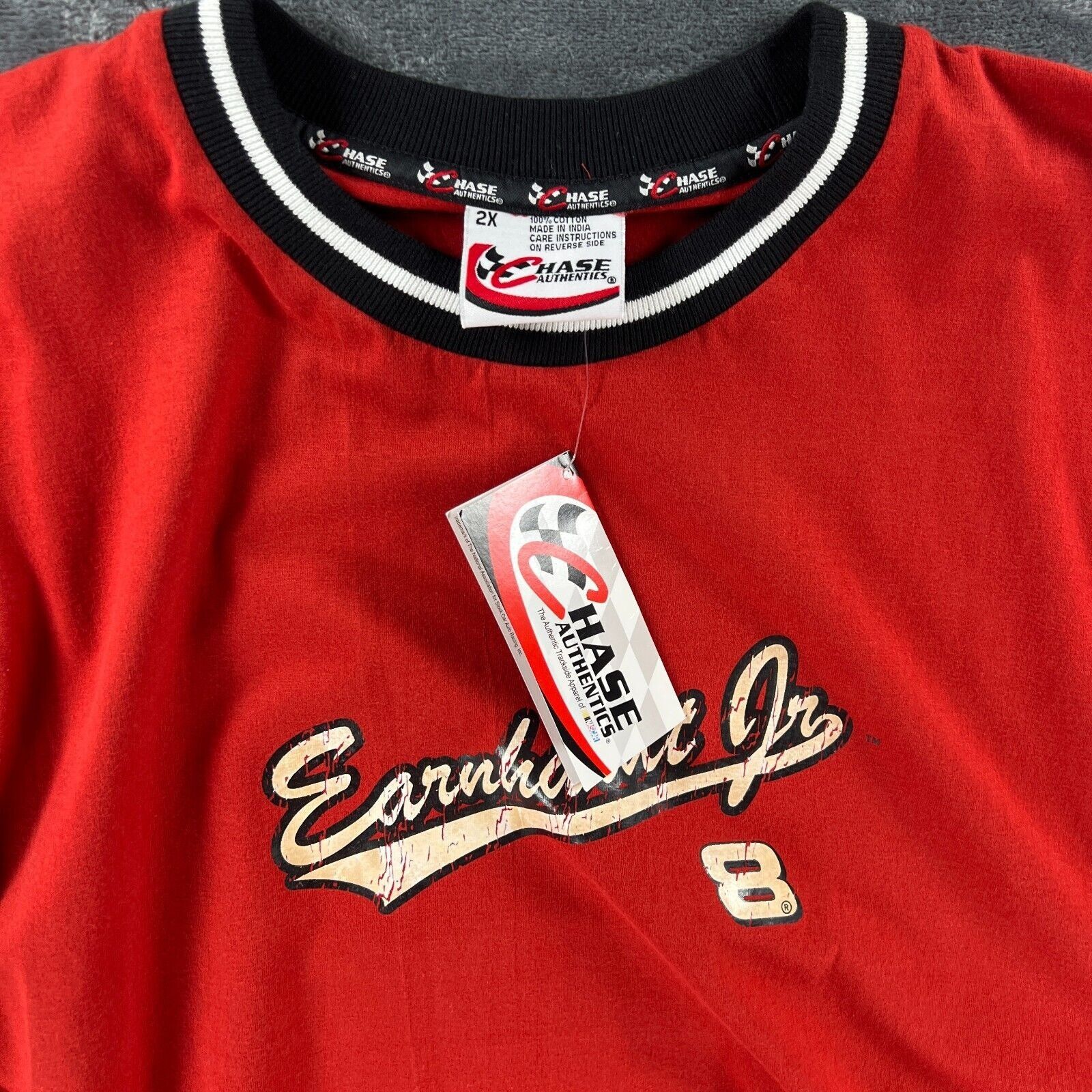 Chase Authentics Chase Authentics Dale Earnhardt Jr Shirt Men 2XL Orange Budw Size US XXL / EU 58 / 5 - 4 Thumbnail