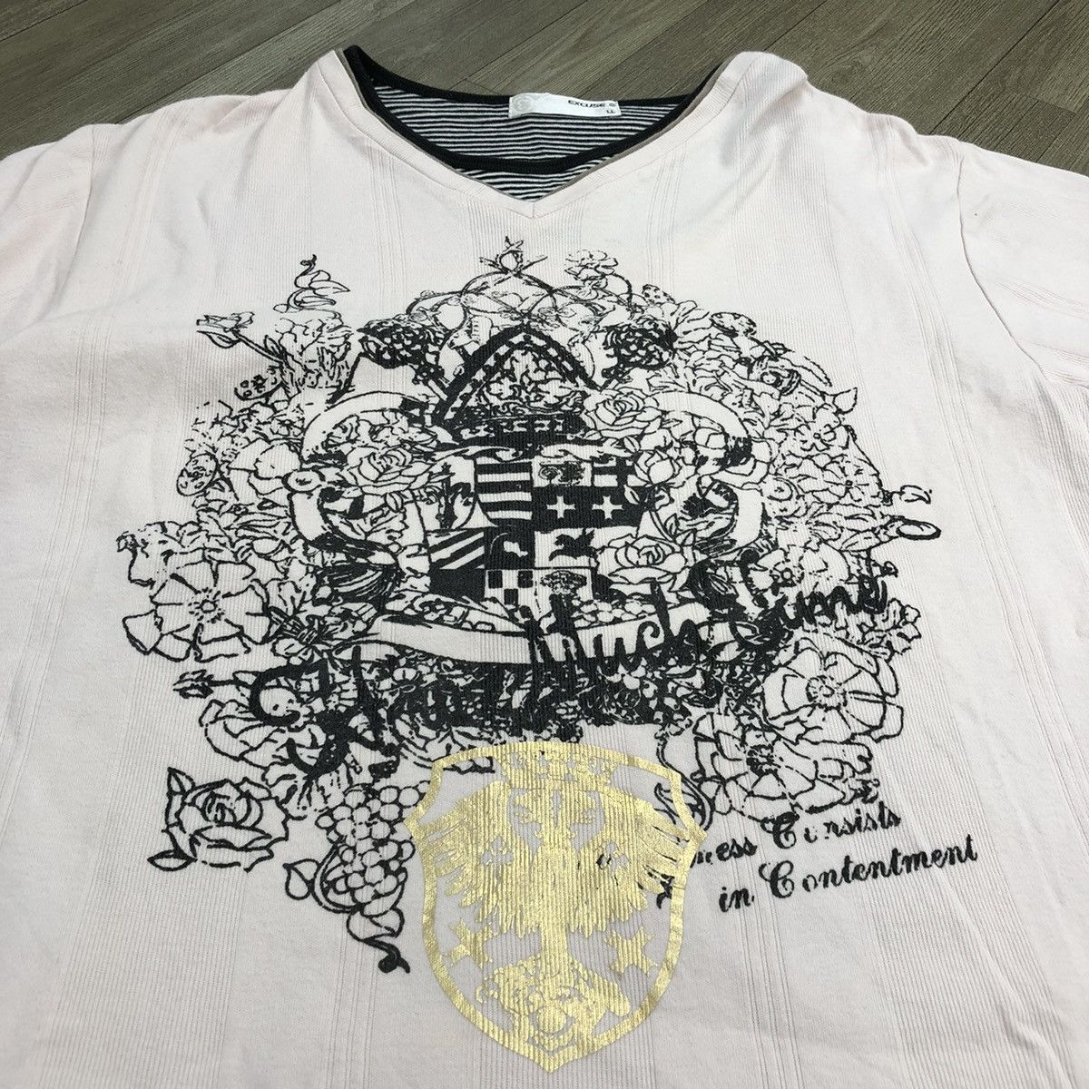 14th Addiction × Affliction × If Six Was Nine Y2K Excuse Poem Gothic Grunge Punk Skulls Style Tee Size US L / EU 52-54 / 3 - 3 Thumbnail