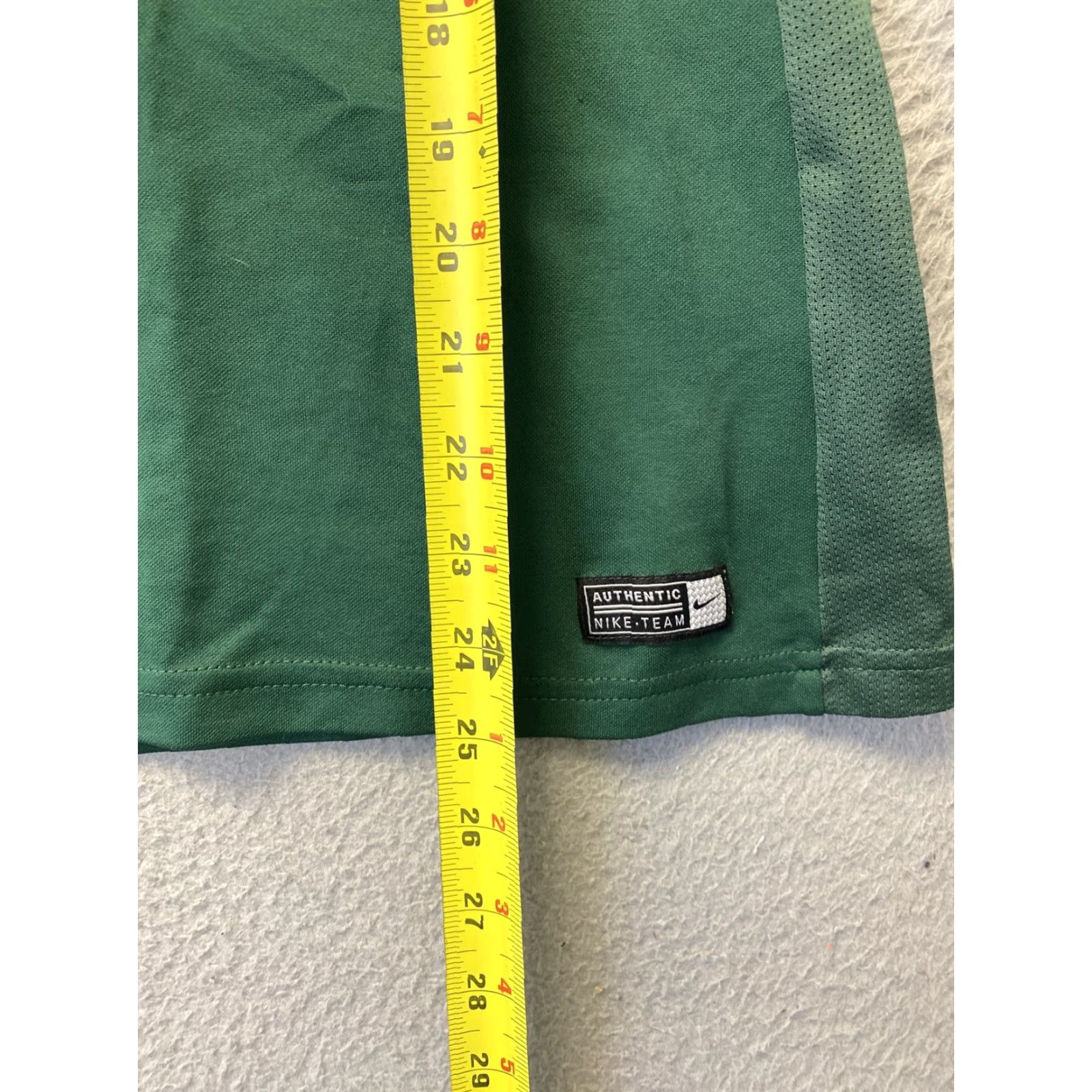 Nike Nike Dri-Fit Womens Activewear Shirt Size M Green Short Sleeve Vented /52-58 Size M / US 6-8 / IT 42-44 - 5 Thumbnail