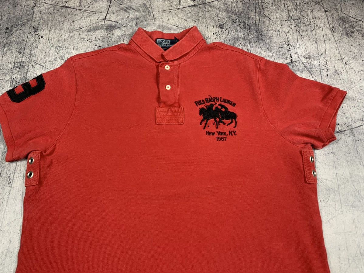 Polo Ralph Lauren 90s Polo Ralph Lauren Vintage Polo Embroidered Logo Hype Size US L / EU 52-54 / 3 - 14 Thumbnail