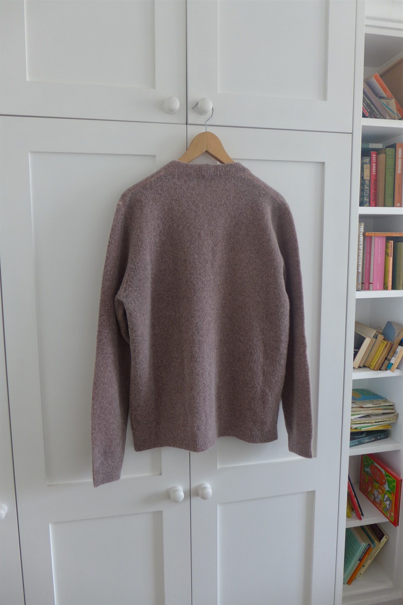 Barena Barena Simo Fade Cardigan - Dusty Pink Mohair Size US XL / EU 56 / 4 - 7 Thumbnail