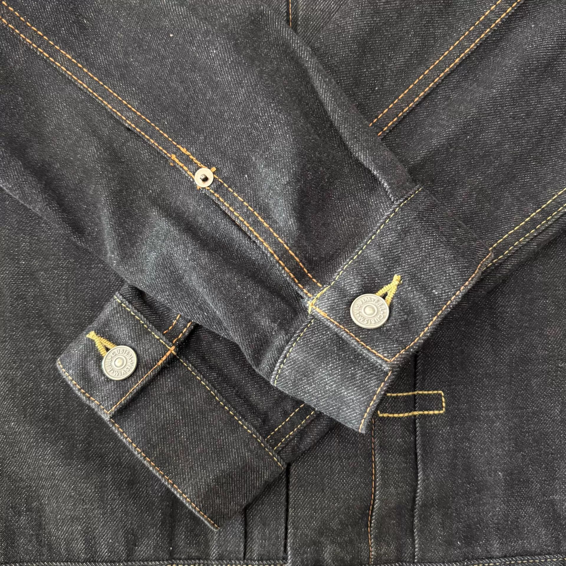 Visvim Visvim 101 21AW Black Raw Denim Jacket Type 2 Size US M / EU 48-50 / 2 - 5 Thumbnail