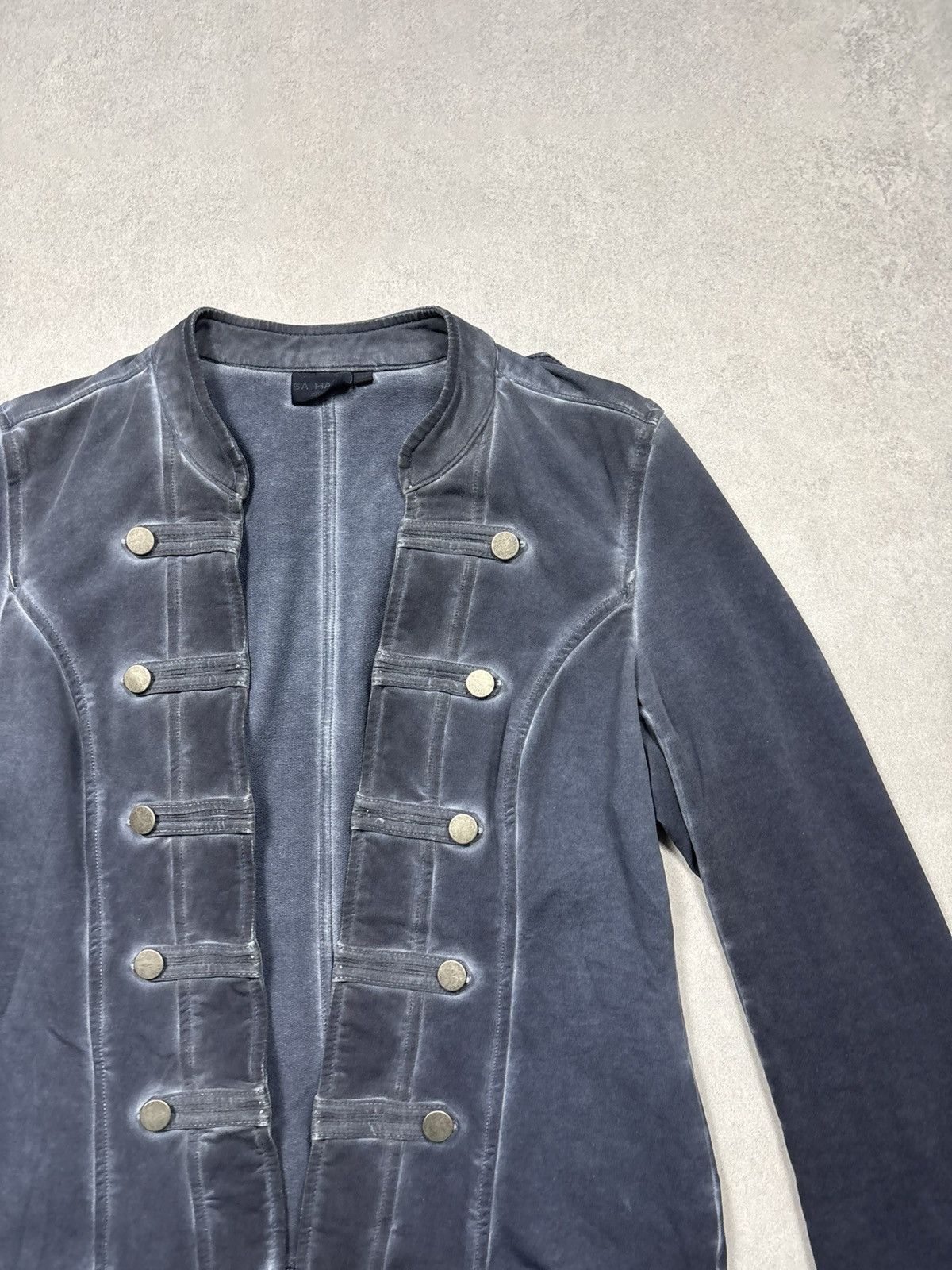 Hysteric Glamour Vintage Gothic Napoleon Military Punk Jacket Japan Goth Y2K Size XS / US 0-2 / IT 36-38 - 2 Thumbnail