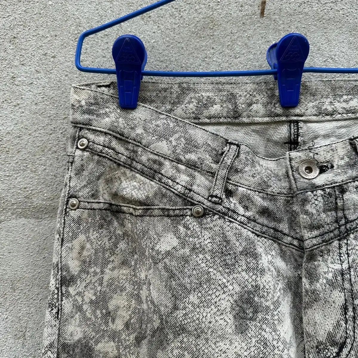 Seditionaries FLARES‼️SEMATIC DESIGN JEAN SNAKE SKIN TROUSERS BOOTCUT PANT Size US 30 / EU 46 - 5 Thumbnail