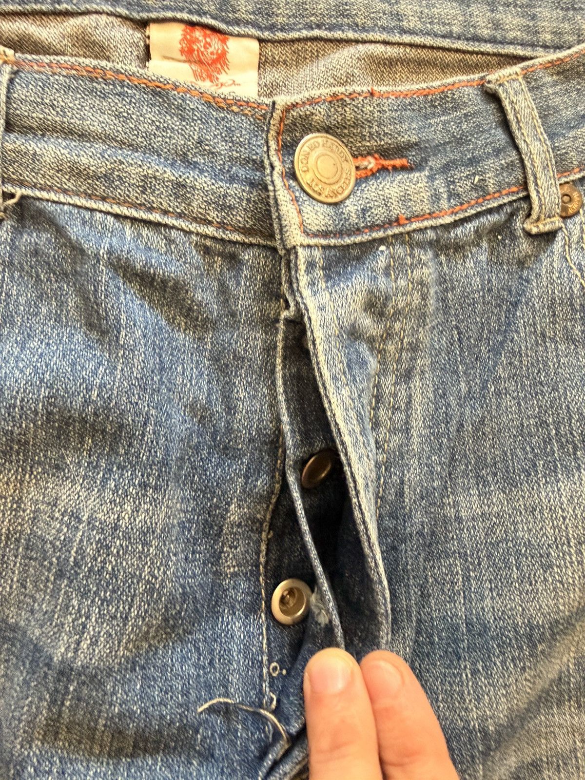 Ed Hardy Vintage Bulldog Ed Hardy Jeans Size US 40 / EU 56 - 8 Thumbnail