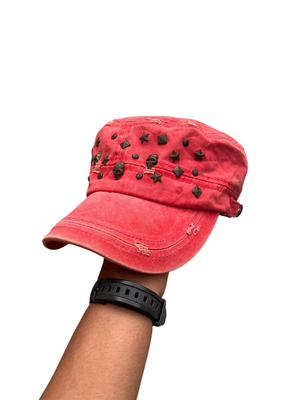If Six Was Nine × Japanese Brand × Le Grande Bleu (L.G.B.) DISTRASSED STUDED PUNK Size ONE SIZE - 1 Thumbnail