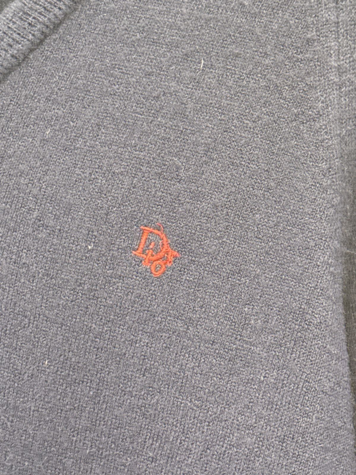Christian Dior Monsieur Dior Monsieur Logo V-Neck Size US M / EU 48-50 / 2 - 2 Thumbnail