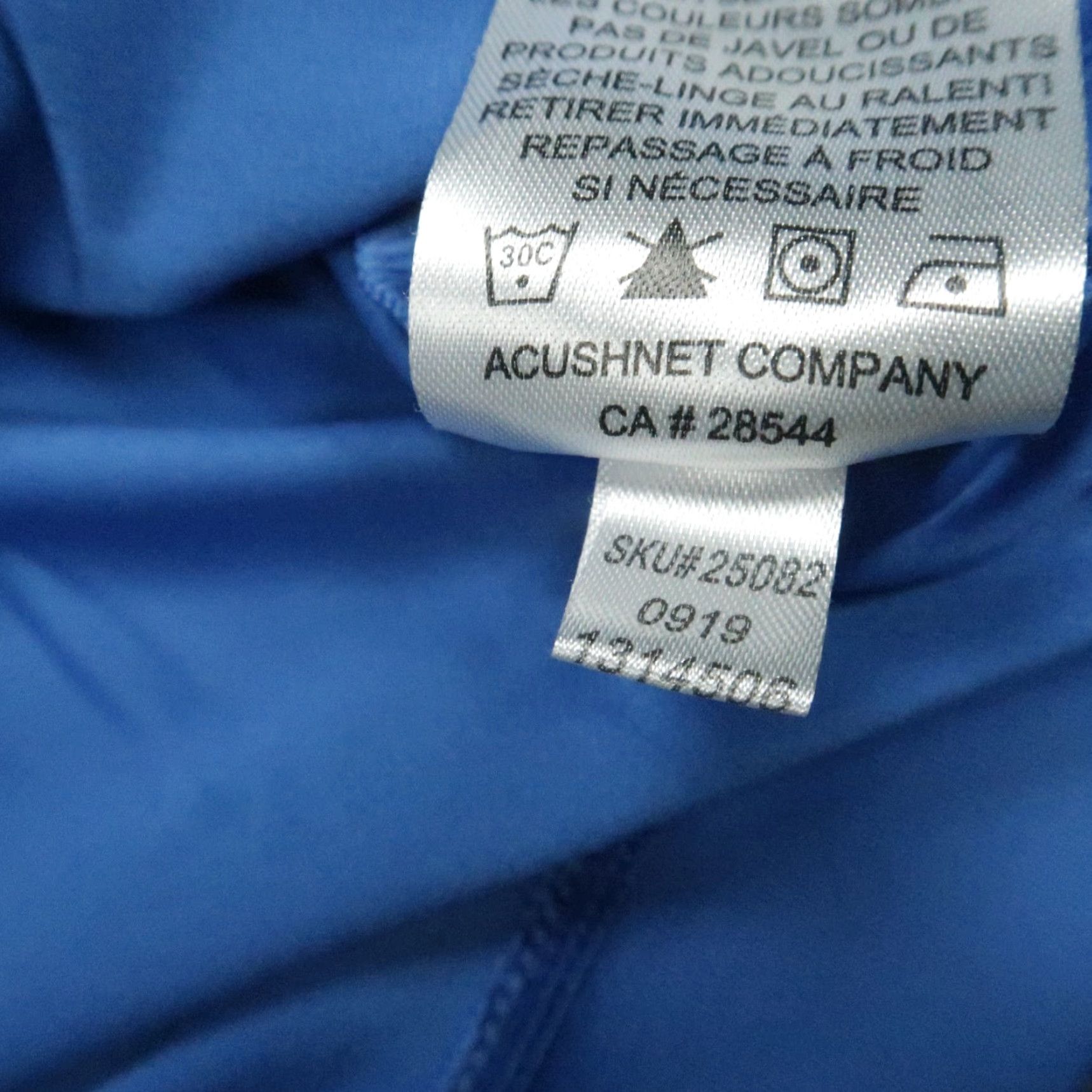 Footjoy FootJoy Pullover Mens XL Blue 1/4 Zip Performance Golf Long Sleeve Mock Neck Stand-Up Collar Casual Activewear Size US XL / EU 56 / 4 - 6 Thumbnail