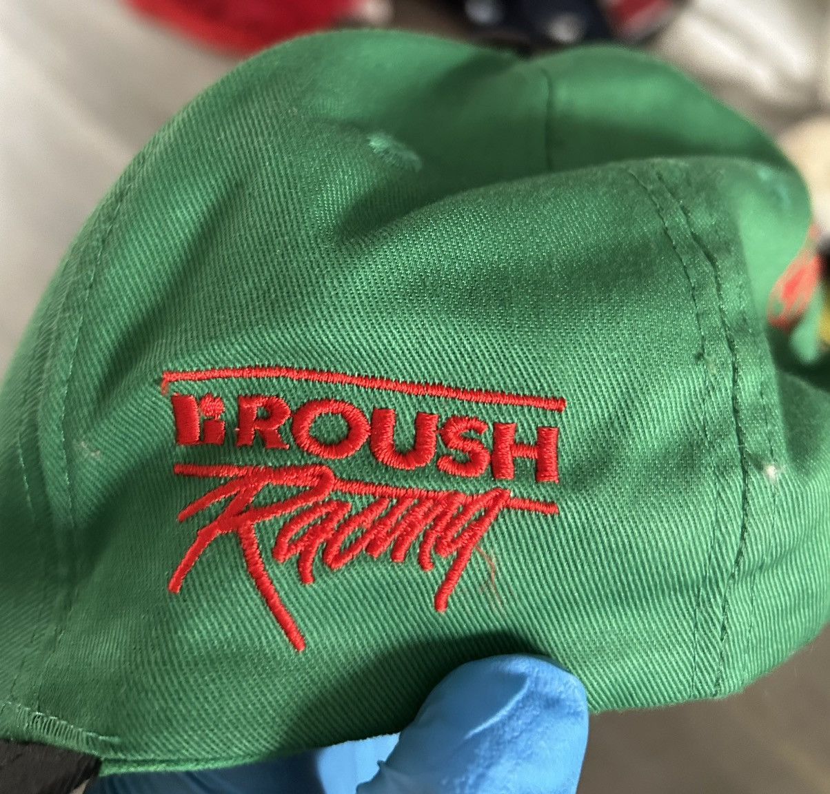 Vintage Vintage '90s John Deere black and green snapback hat Size ONE SIZE - 3 Thumbnail