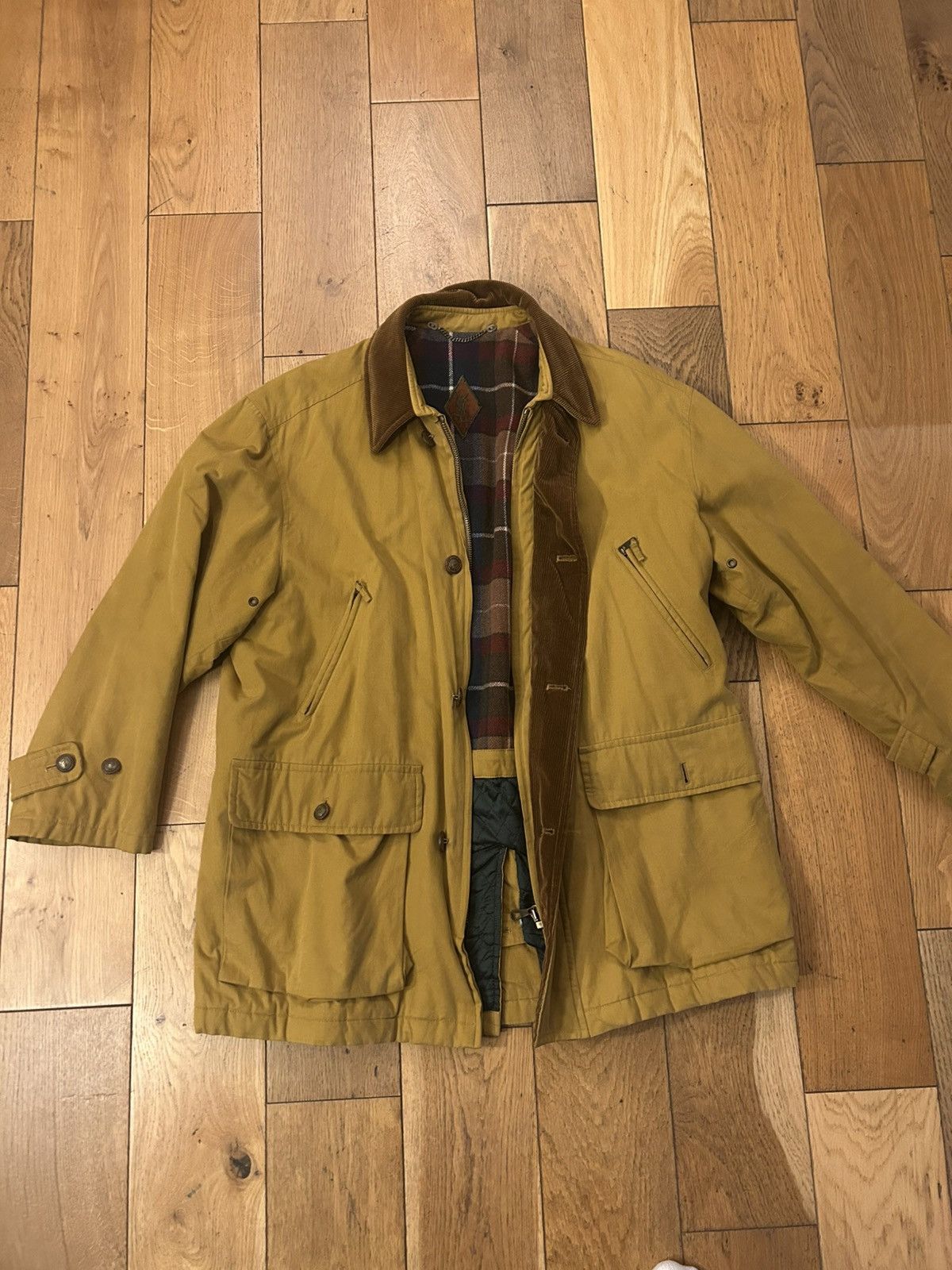 Yves Saint Laurent Mustard Vintage YSL Jacket Size US XL / EU 56 / 4 - 1 Thumbnail