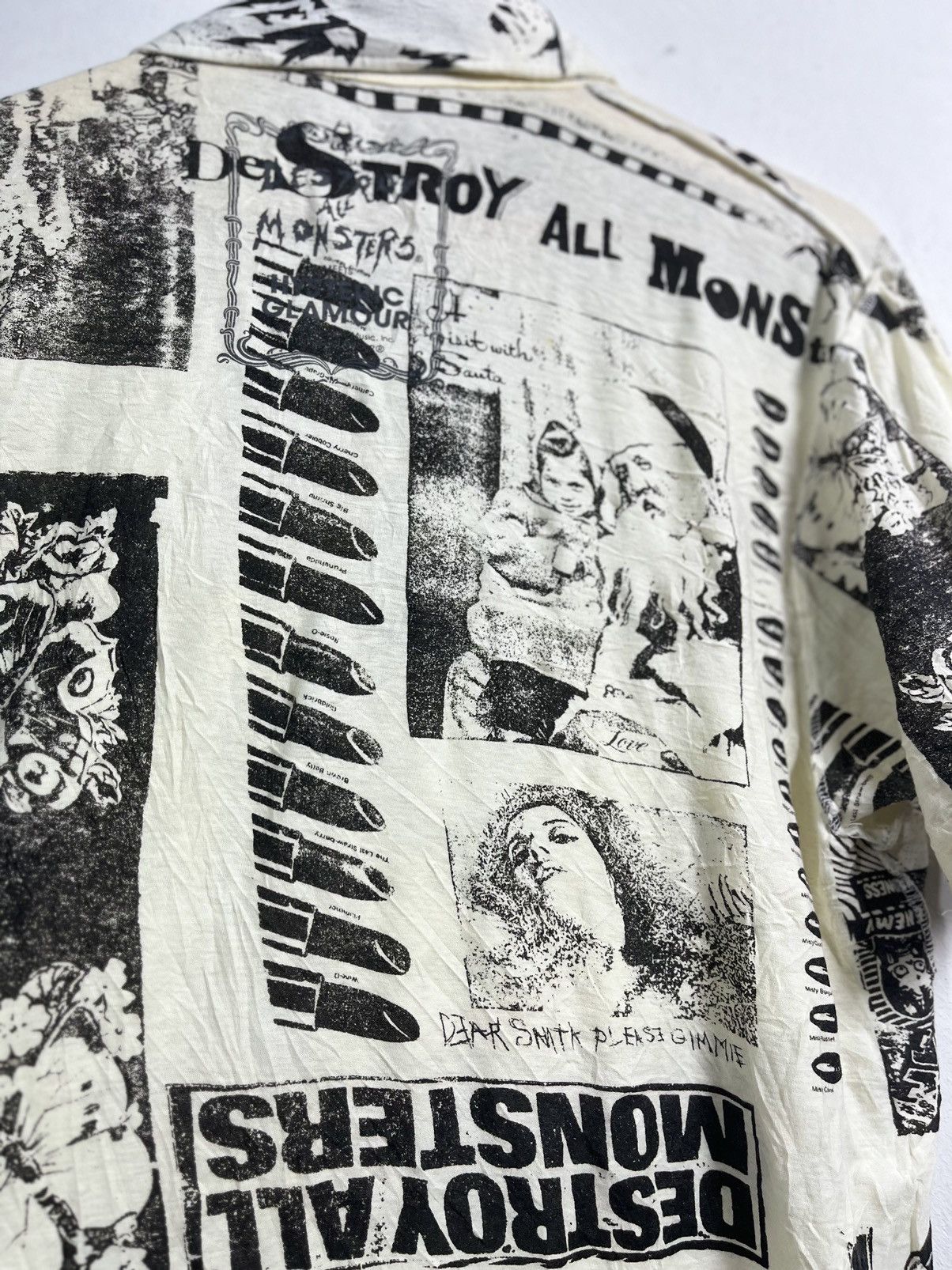 Hysteric Glamour Rare Hysteric Glamour Destroy All Monsters Shirt Size US M / EU 48-50 / 2 - 5 Thumbnail