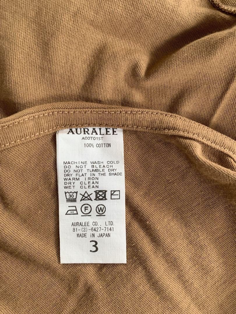 Auralee Tee Shirt Size US S / EU 44-46 / 1 - 4 Thumbnail