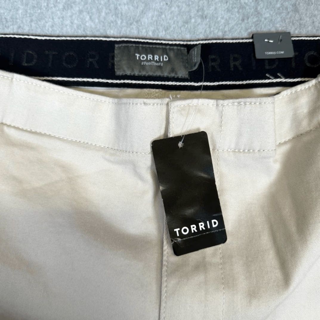Torrid Torrid Pants Womens 26R Multicolor Twill Flex High Rise Tapered Casual N Brand New Size 26" / US 2 / IT 38 - 2 Thumbnail