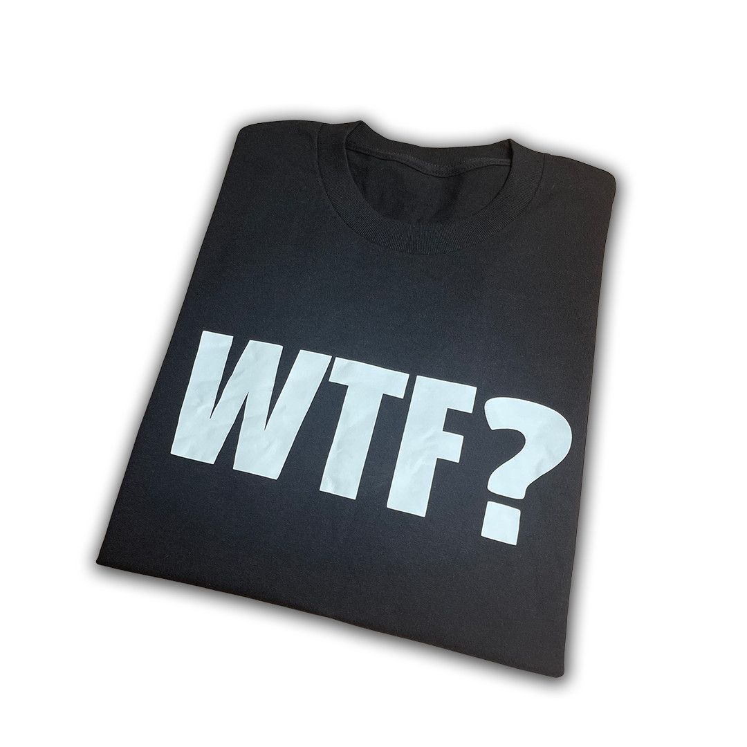 Vintage WTF T-shirt Size US M / EU 48-50 / 2 - 1 Preview