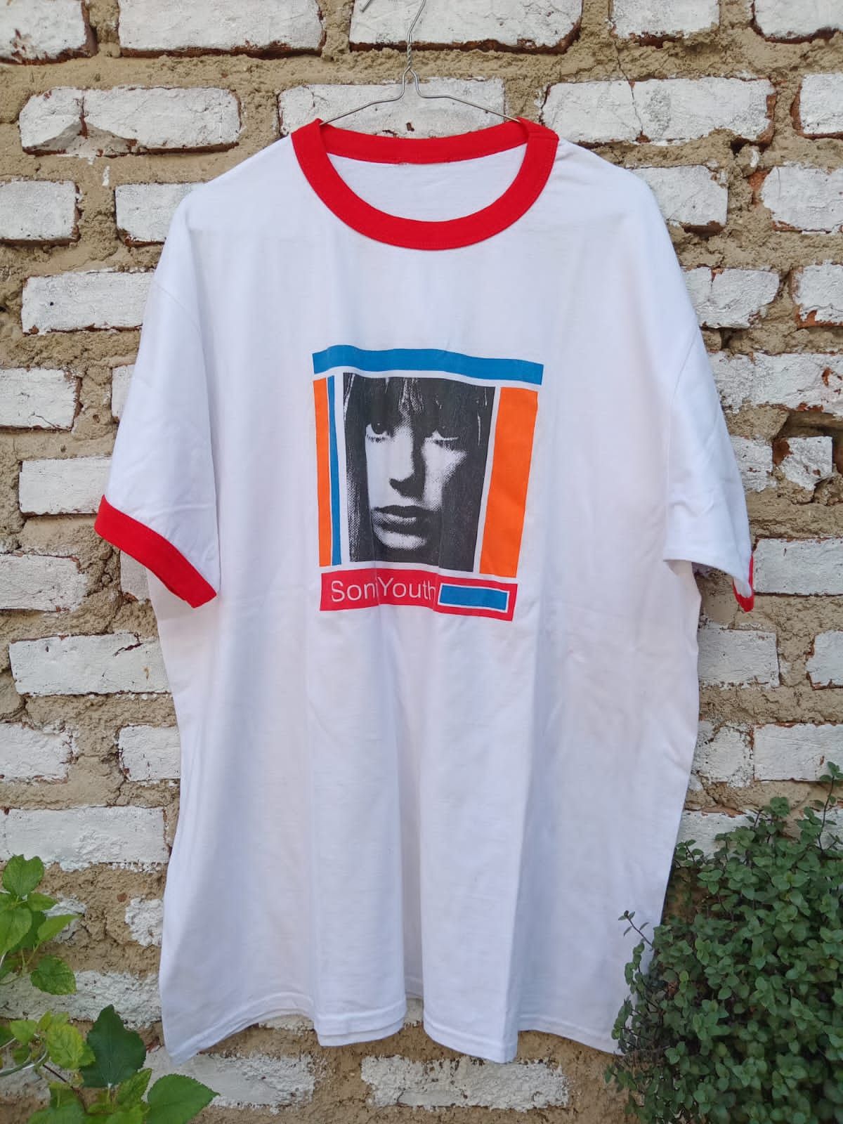 Band Tees × Vintage vintage 90s Sonic youth Jane Birkin shirt Size US XL / EU 56 / 4 - 1 Thumbnail