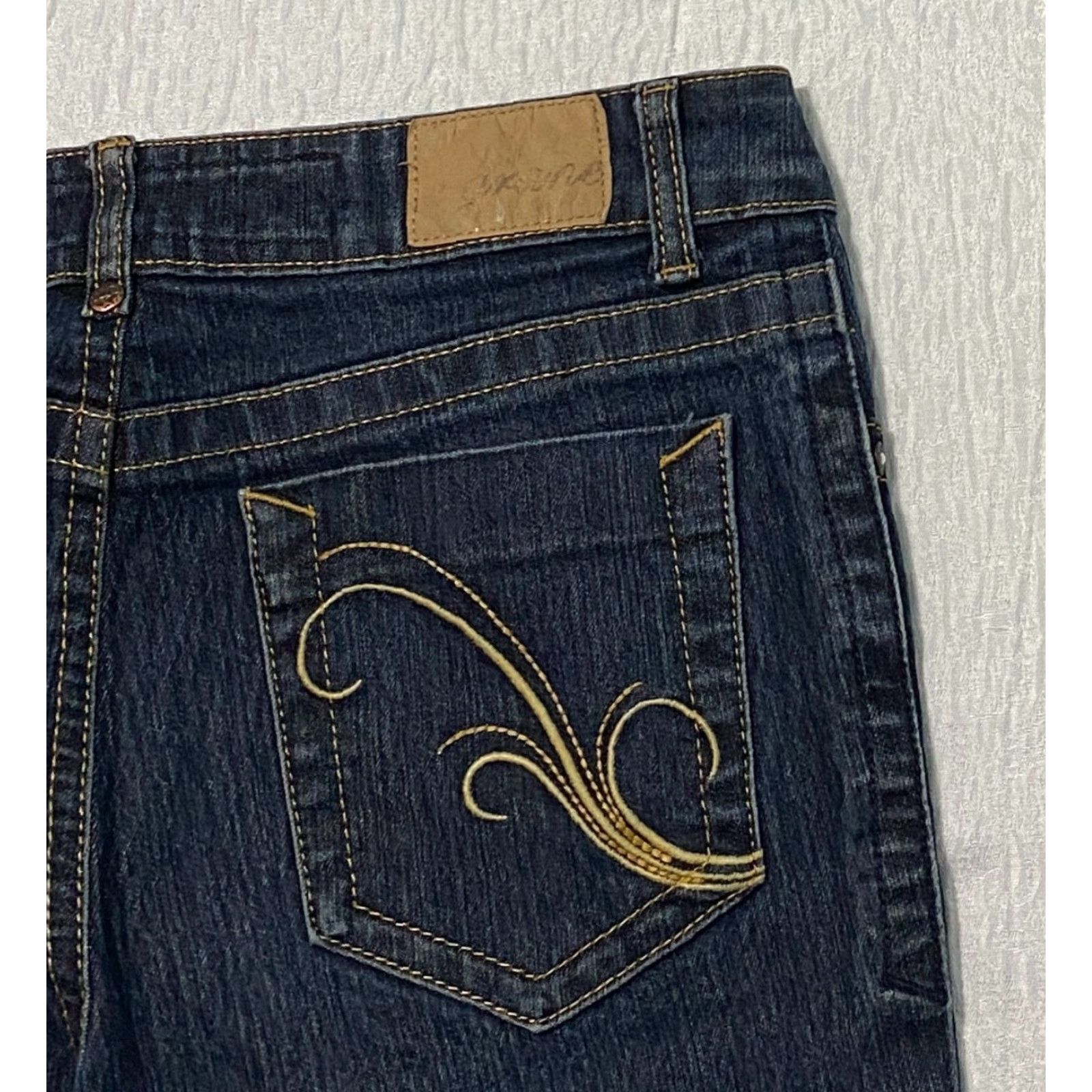 Vintage Grane Jeans Juniors 5 Boot Cut Blue Denim 5-Pocket Design Women Girls/Men? Size 27" / US 4 / IT 40 - 4 Thumbnail