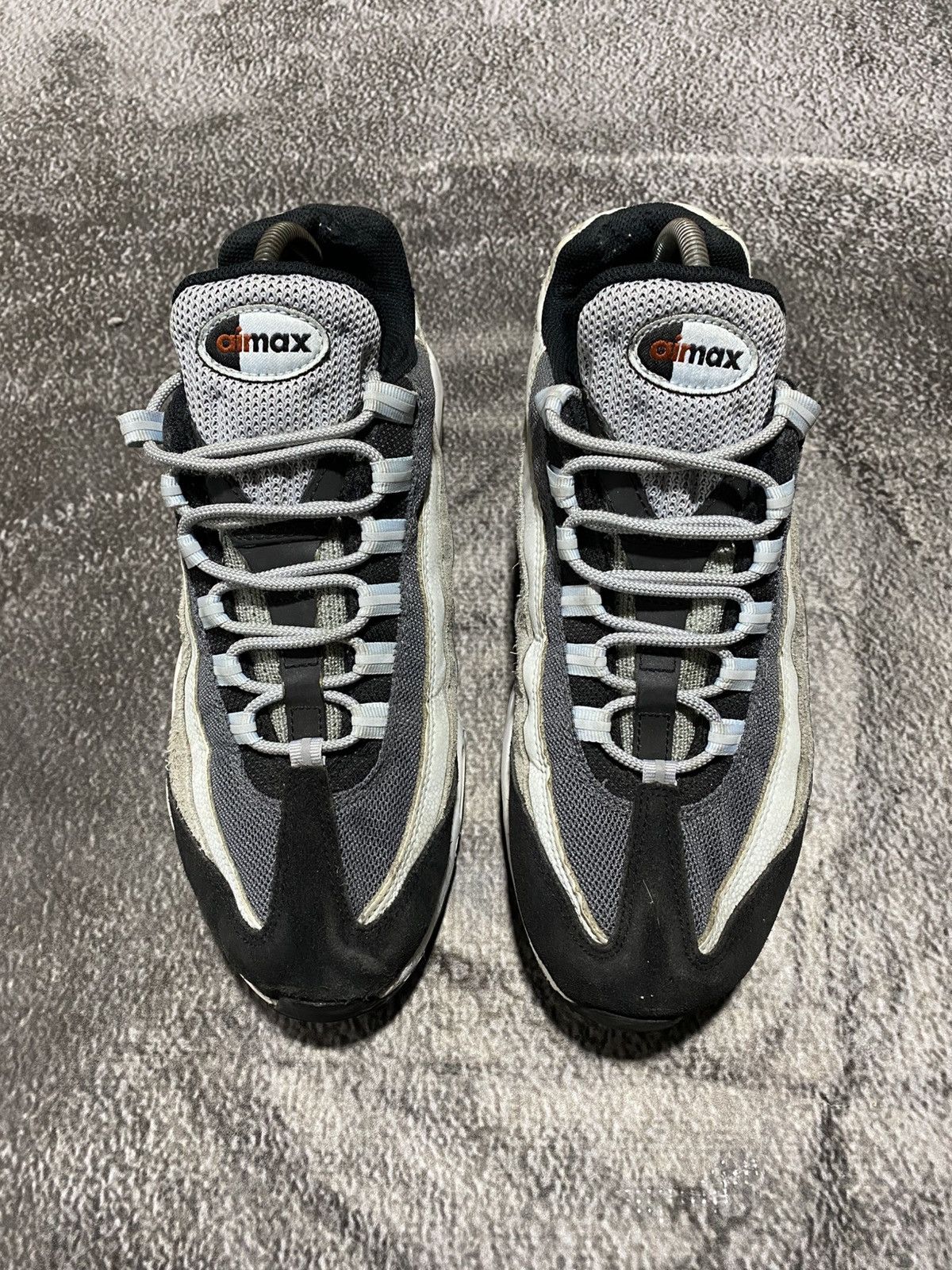 Nike Nike Air Max 95 Wolf Grey Rugged Orange Size US 10 / EU 43 - 4 Thumbnail