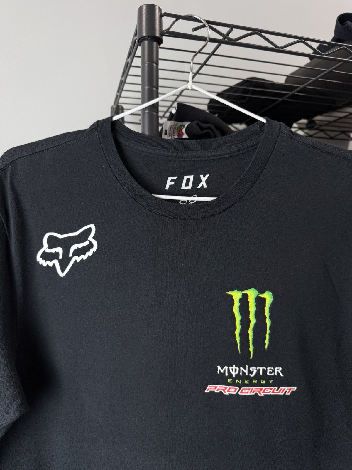 Red Bull Vintage Fox Monster Energy T Shirt Drink Gorilla Size US M / EU 48-50 / 2 - 3 Thumbnail