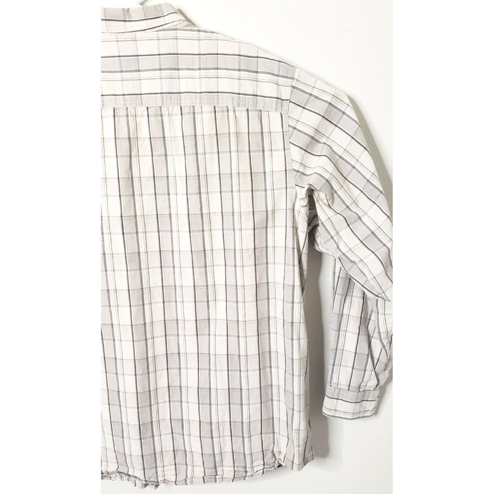 Vintage Columbia Men XXL Beige Plaid Long Sleeve Button-Up Shirt Casual Hiking Workwear Size US XXL / EU 58 / 5 - 7 Thumbnail