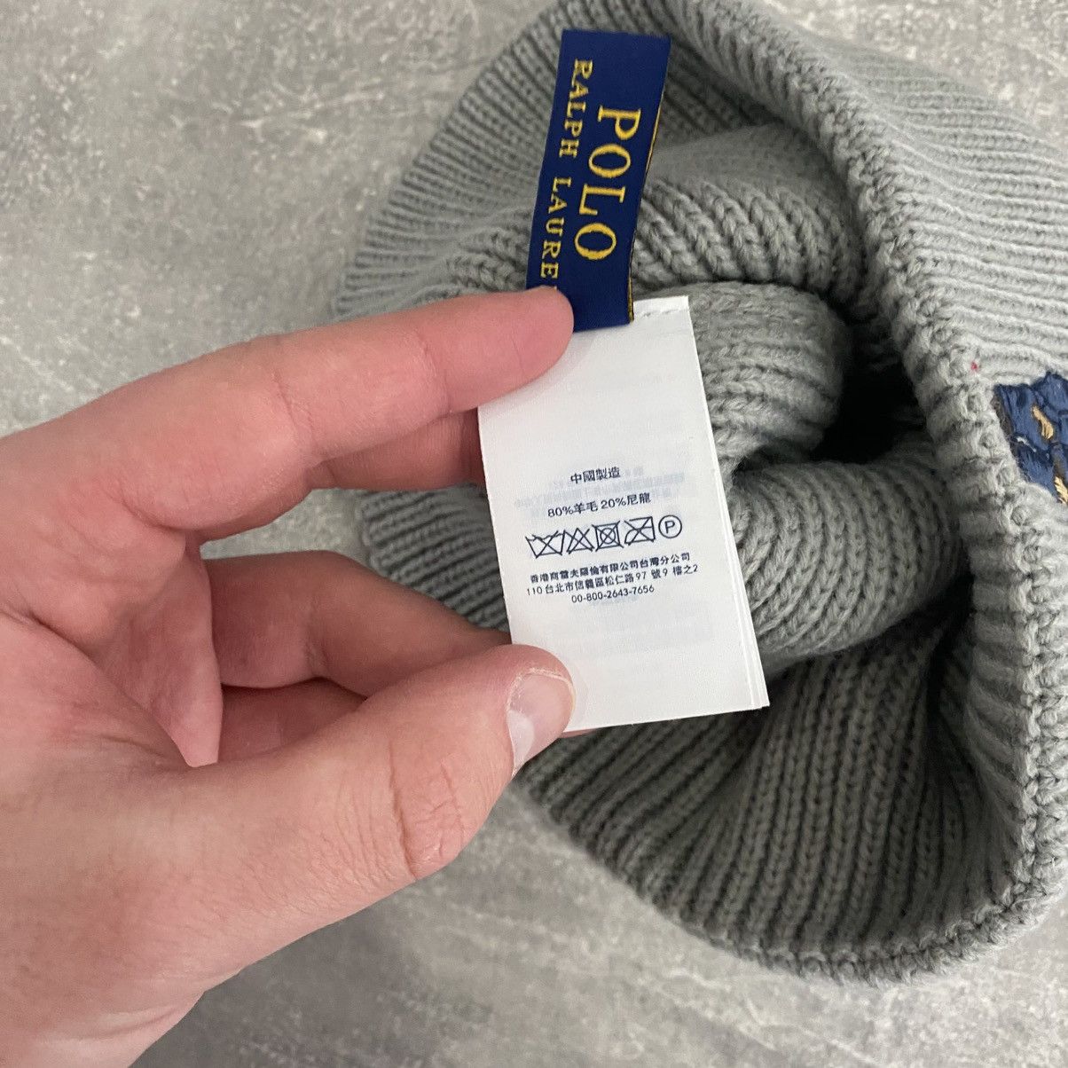 Polo Ralph Lauren Polo Ralph Lauren Bear Beanie Hat Size ONE SIZE - 6 Thumbnail