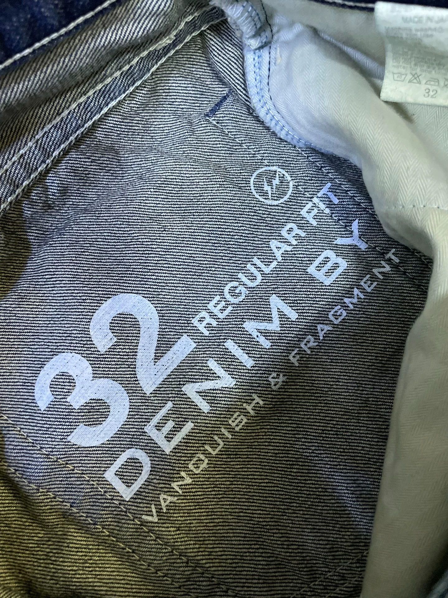 Fragment Design Fragment x Vanquish Violent Wash Ink Jeans W32 New Size US 32 / EU 48 - 8 Thumbnail