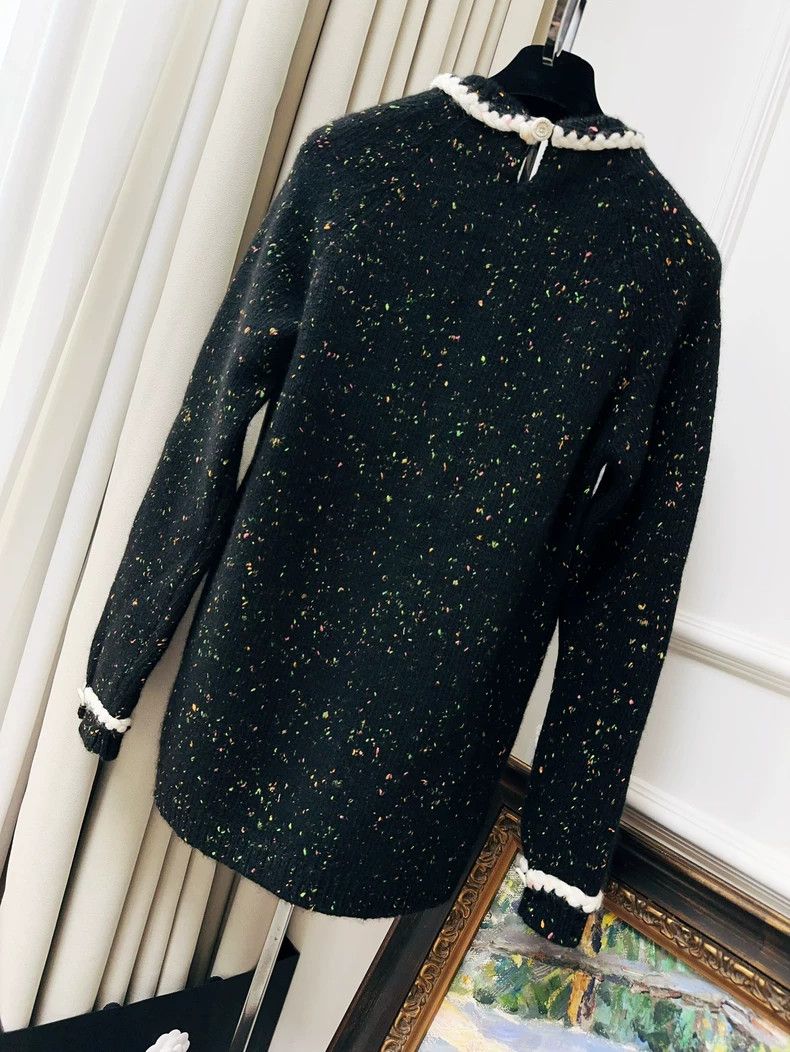 Chanel Chanel 24K autumn and winter black colorful spotted star-k Size XS / US 0-2 / IT 36-38 - 2 Thumbnail