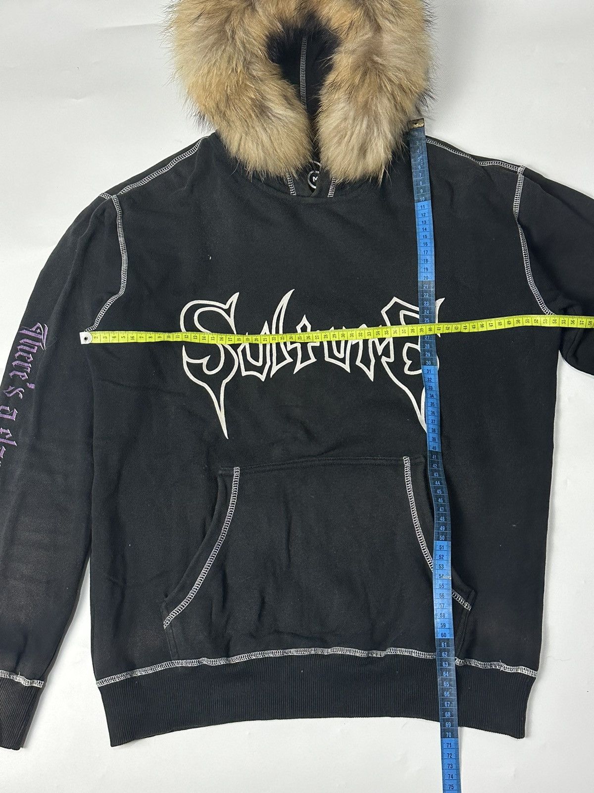If Six Was Nine Japanese Furhoodie Sulture Black Faded Style Ifsix Lgb Size US M / EU 48-50 / 2 - 5 Thumbnail
