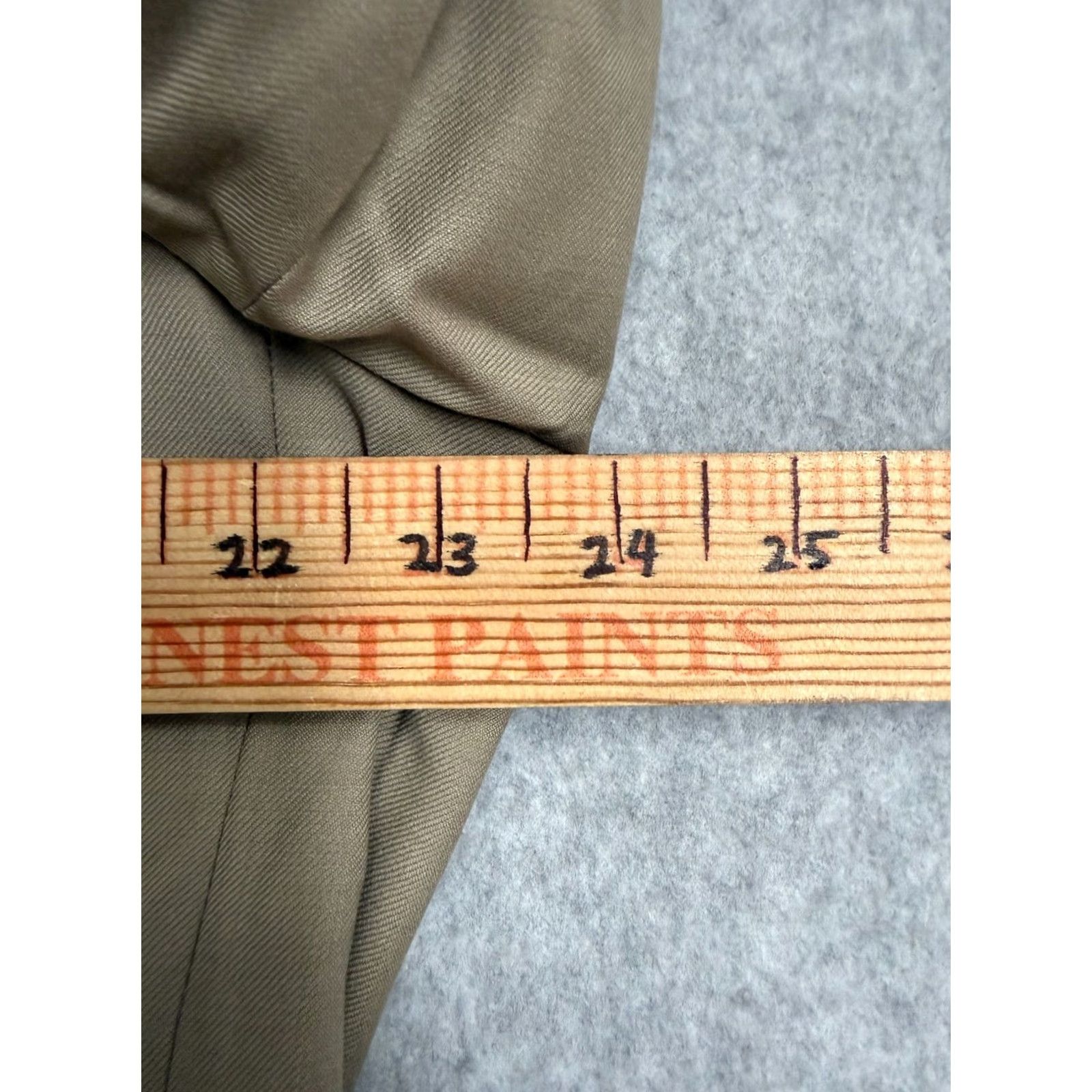 Alexander Julian VINTAGE Alexander Julian Colours Suit Set Men's 48L Blazer 42L Pants Tan Pure Wool Blazer Pants Suit Mens 48L 42L Tan Wool Size 48R - 5 Thumbnail