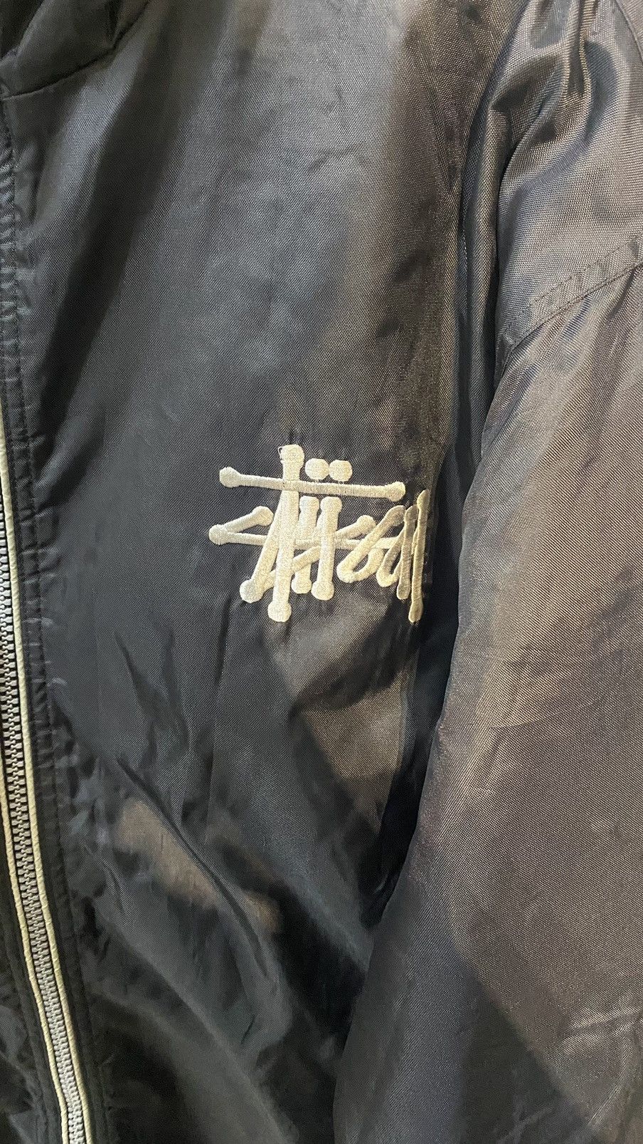 Stussy × Vintage VINTAGE EARLY 90's STUSSY EMBROIDERY JACKET XXL Size US XXL / EU 58 / 5 - 4 Thumbnail