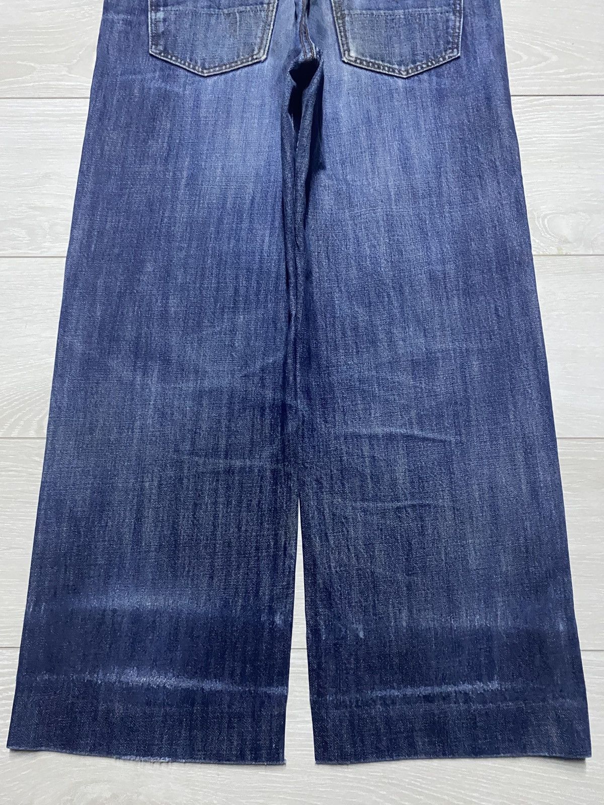 Japanese Brand Vintage Japanese Brand Gold Rush Distresssed Baggy Jeans Size US 32 / EU 48 - 6 Thumbnail
