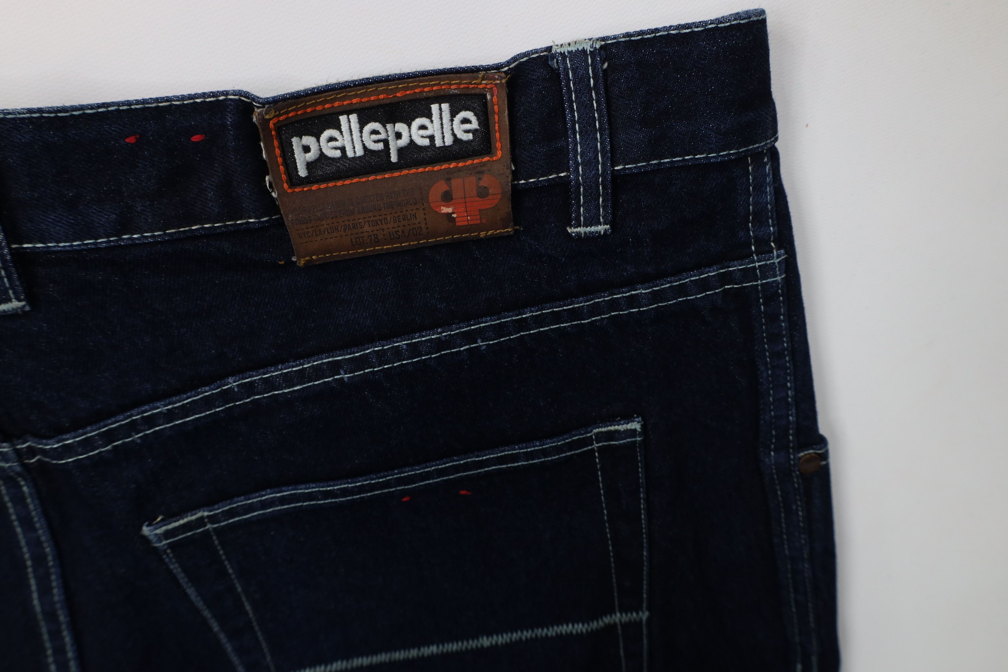 Pelle Pelle Vintage 90s Y2K Pelle Pelle Wide Leg Denim Jeans Size US 40 / EU 56 - 14 Thumbnail