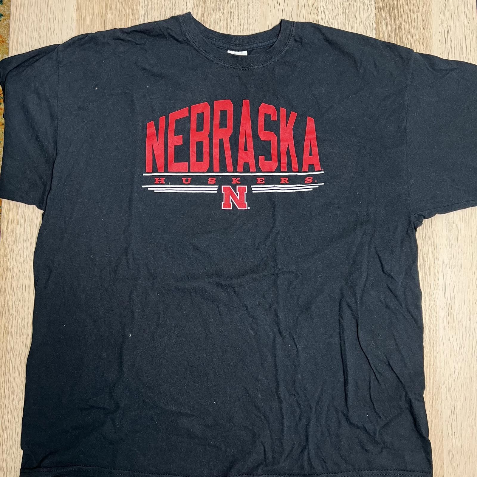 Designer Vintage Nebraska Huskers T-Shirt Size US XXL / EU 58 / 5 - 1 Thumbnail