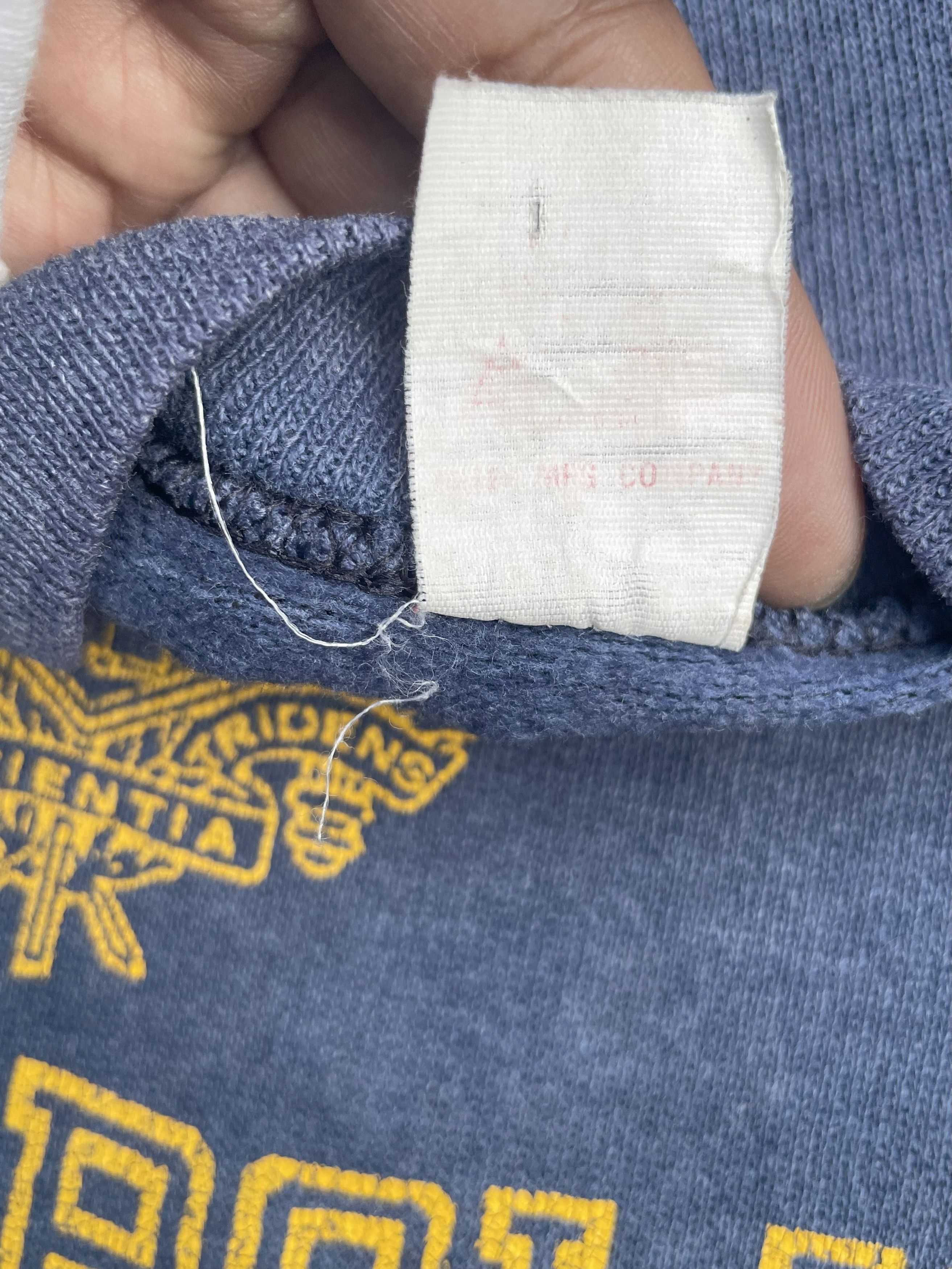 Other Vintage 70's Navy Annapolis Faded Distresed Size US S / EU 44-46 / 1 - 7 Thumbnail