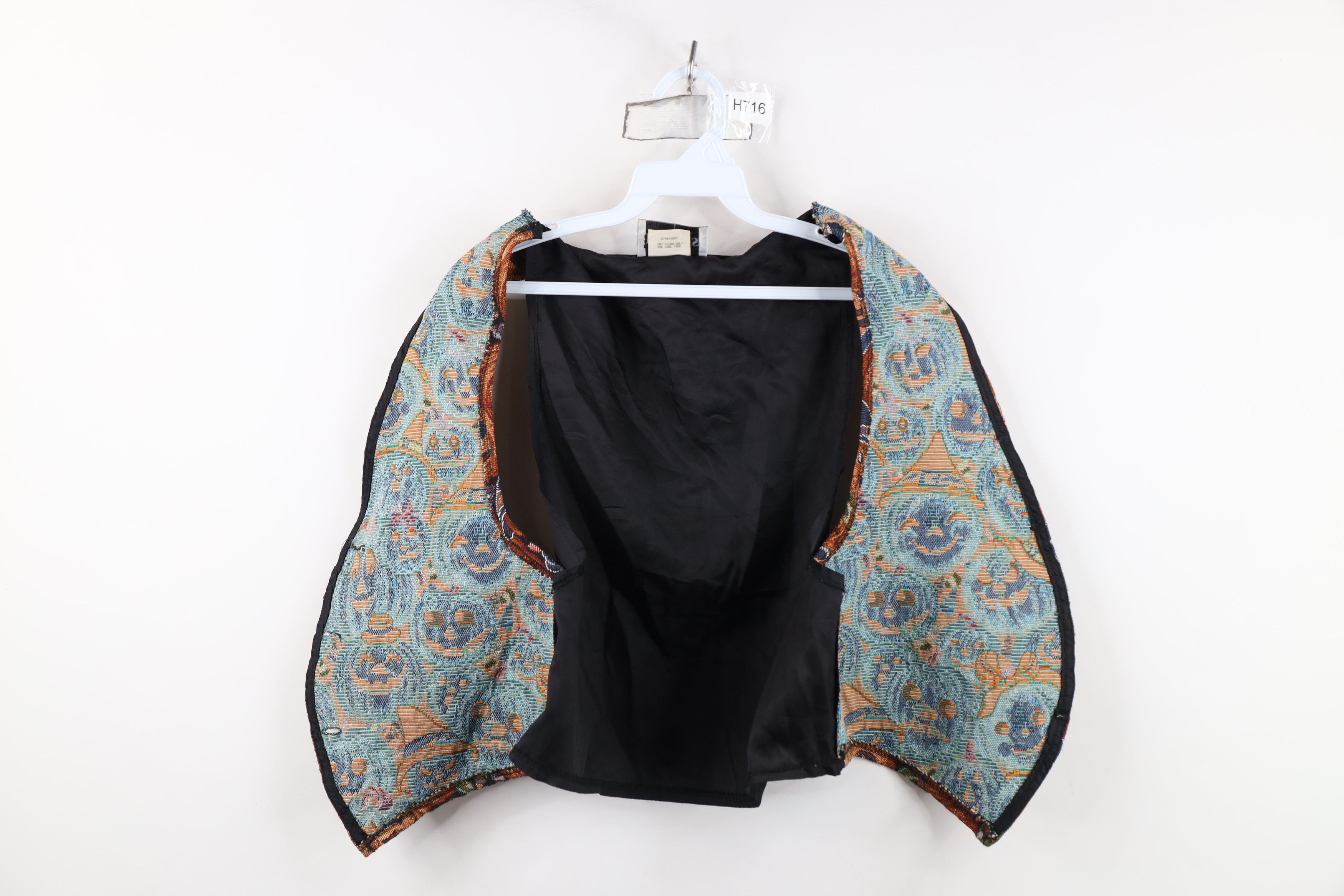 Vintage Vintage 90s Streetwear Pumpkin Halloween Vest Jacket USA Size M / US 6-8 / IT 42-44 - 10 Thumbnail