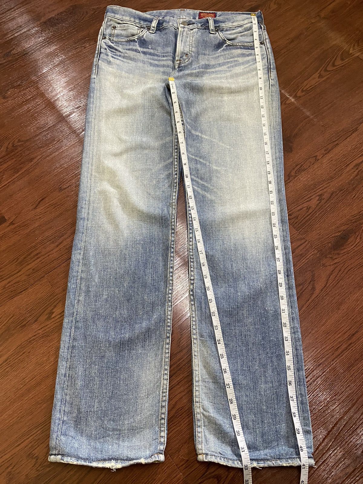 Other Vintage Style Japanese Brands Faded Wash Baggy Jeans Size US 32 / EU 48 - 15 Thumbnail