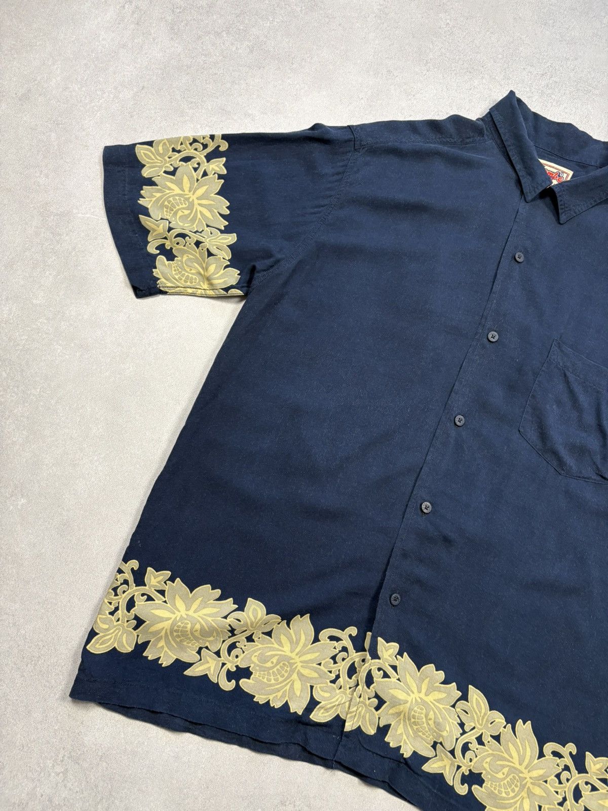 Mambo Mambo Loud Shirts Floral Border Rayon Shirt 90s Australia M Size US M / EU 48-50 / 2 - 4 Thumbnail