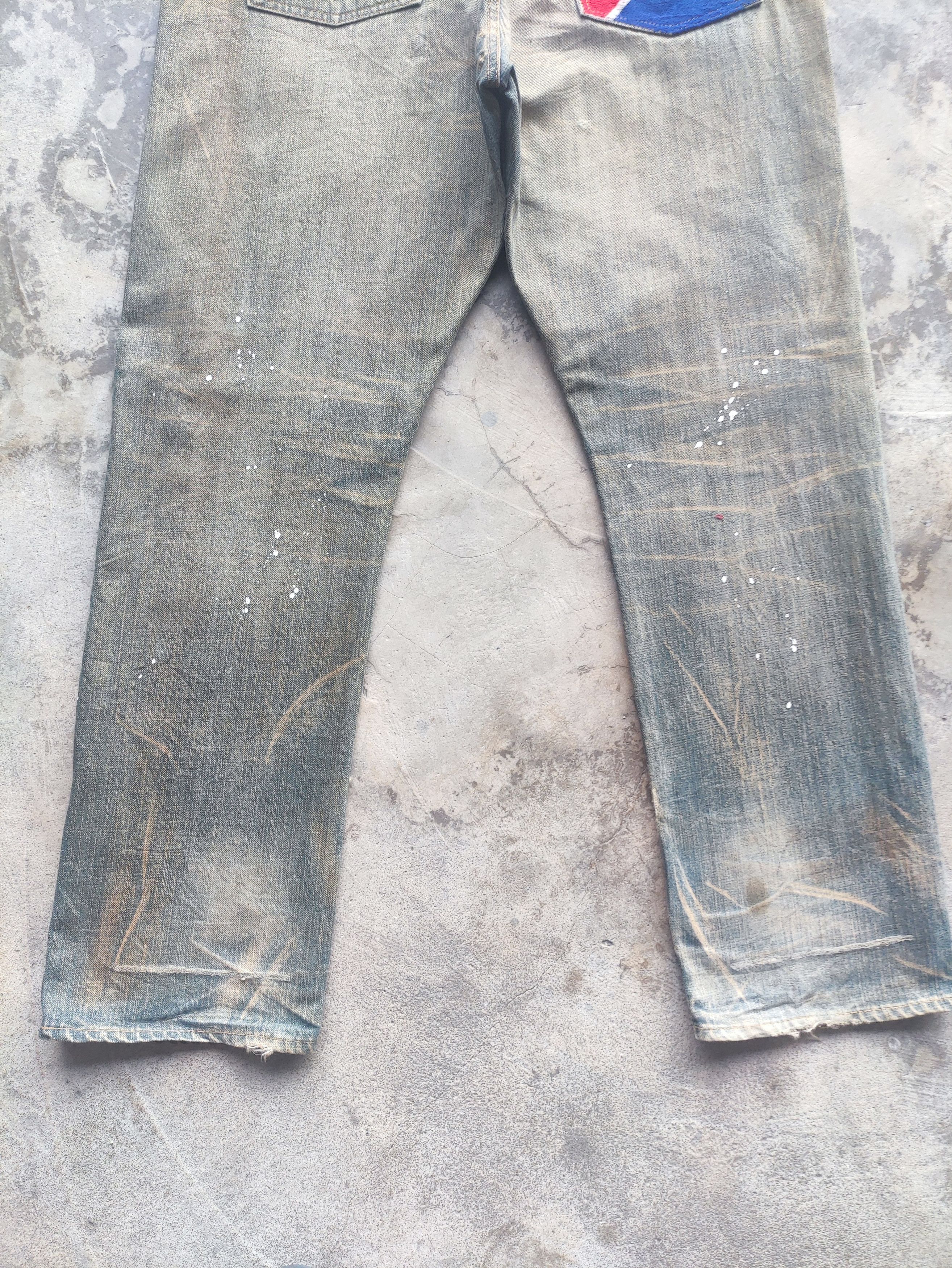 Japanese Brand Vintage Japanese Rusty Jeans Distressed Pants Denim W36 Size US 36 / EU 52 - 10 Thumbnail