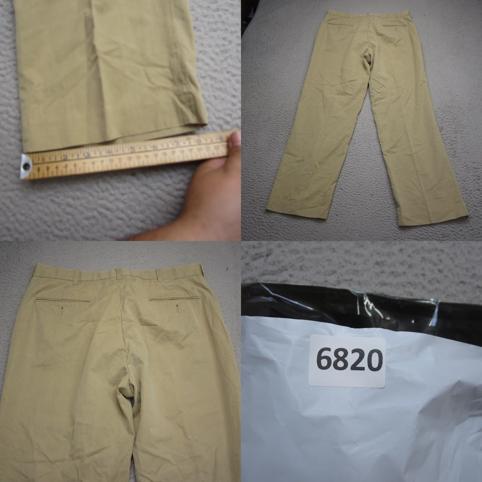 Polo Ralph Lauren Polo Ralph Lauren Pants Men 36x30 Brown Chino Straight Silk Golf Preppy Size US M / EU 48-50 / 2 - 9 Thumbnail
