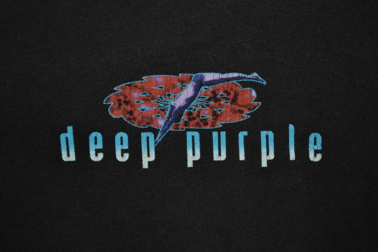 Band Tees × Vintage Vintage Deep Purple Abandon Tour 1998 tee XL Size US XL / EU 56 / 4 - 6 Thumbnail