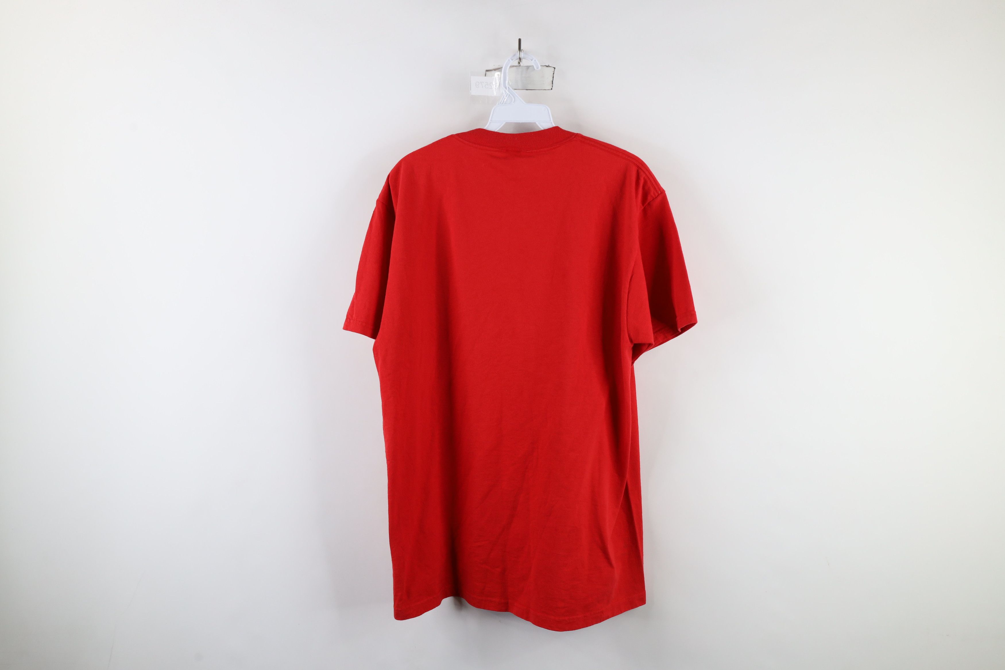 Vintage Vintage 90s Bay Sail Schooner Appledore Ship T-Shirt Red Size US L / EU 52-54 / 3 - 11 Thumbnail