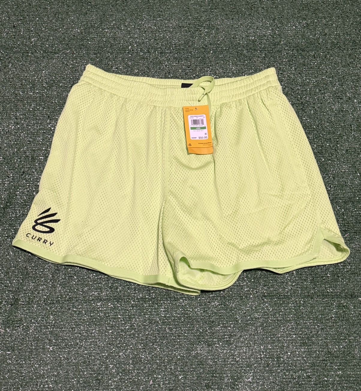 Under Armour Under Armour Steph Curry SPLASH Basketball Mesh Shorts Size US 33 - 1 Thumbnail