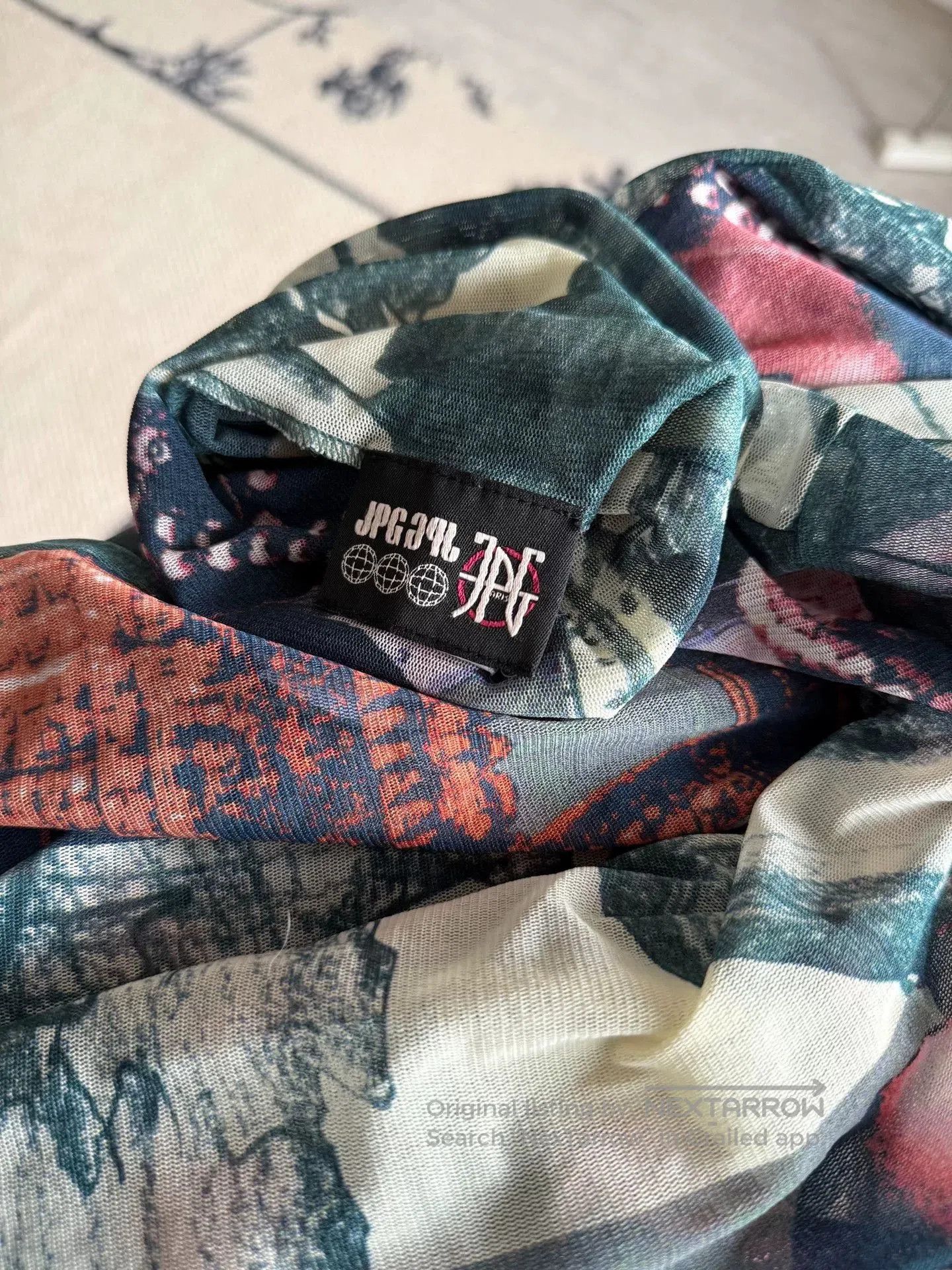 Jean Paul Gaultier Jean Paul Gaultier Sheer Graphic Top. Size M / US 6-8 / IT 42-44 - 8 Thumbnail