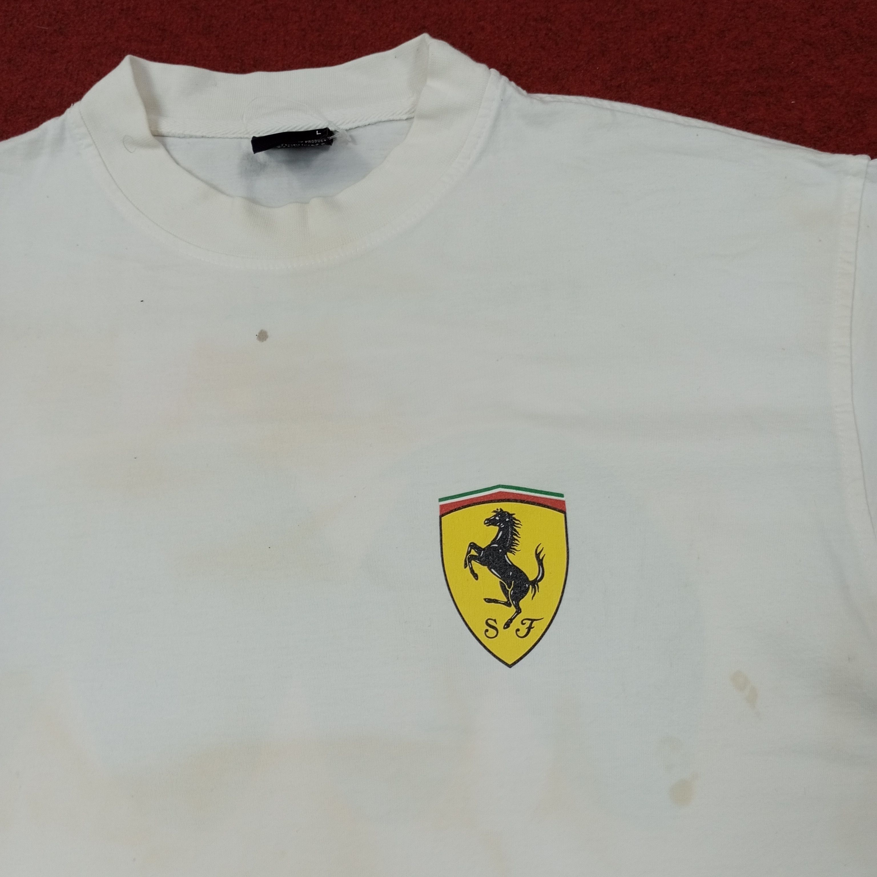 Ferrari F1 World Championship 2000 Ferrari Tshirt c249n57 Size US M / EU 48-50 / 2 - 4 Thumbnail