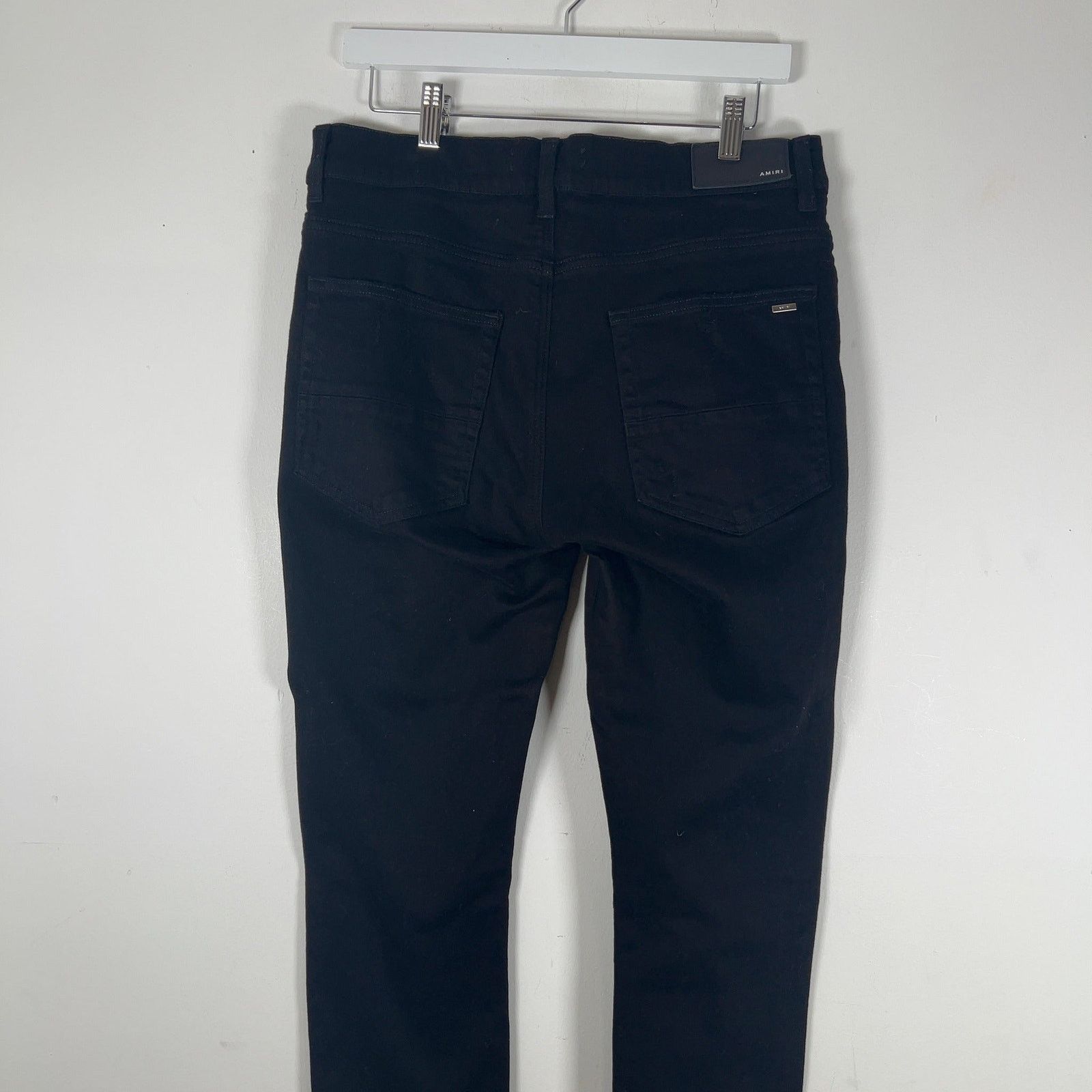 Amiri Amiri MX1 White/Black Bandana Jeans Size US 34 / EU 50 - 8 Thumbnail