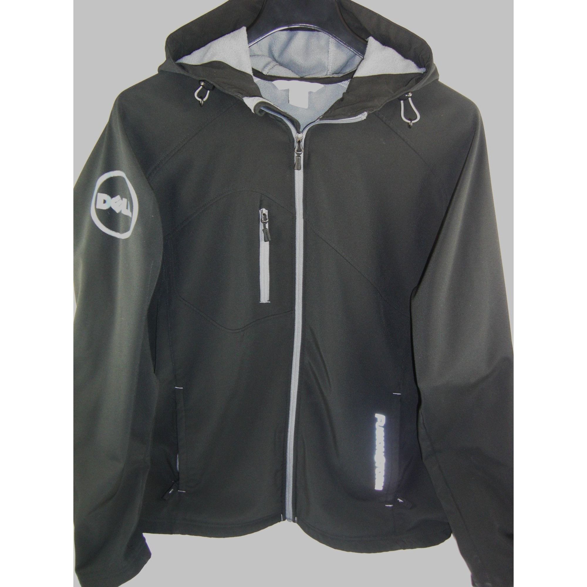 Other Dell Men's Black Softshell Jacket Fleece Lined Water Resista Size US L / EU 52-54 / 3 - 2 Thumbnail