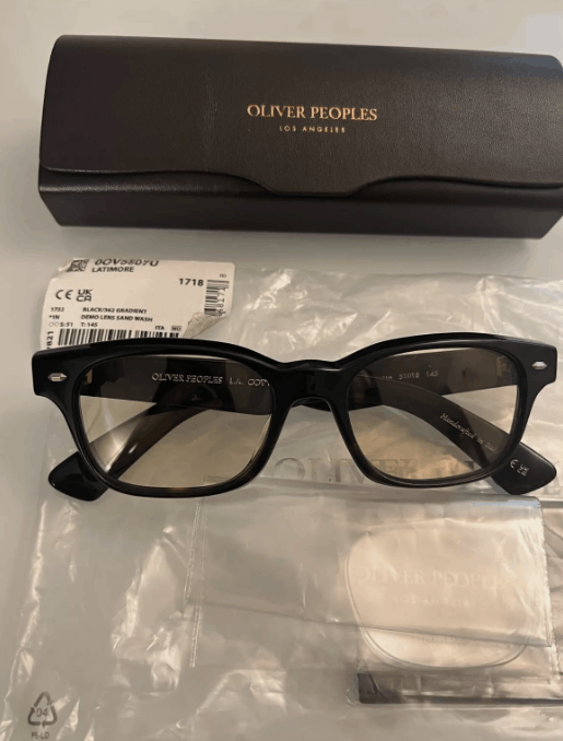 Oliver Peoples OLIVER PEOPLES LATIMORE OPTICAL 51mm Size ONE SIZE - 1 Thumbnail
